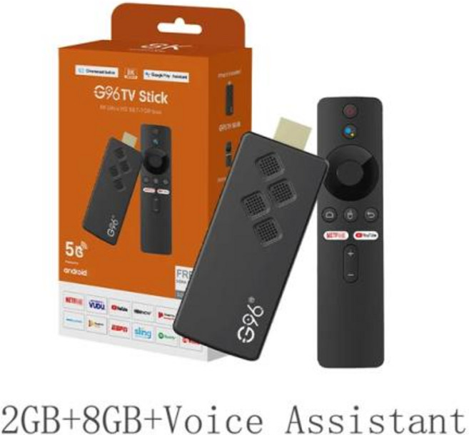 무선 안드로이드 TV 동글이 미러링 블루투스 송수신기 미라캐스트 구글 13.0 글로벌 버전 G96 휴대용 8K 스트리밍 다국어 올위너 H313 쿼드 코어 16GB G96-0208, 1개