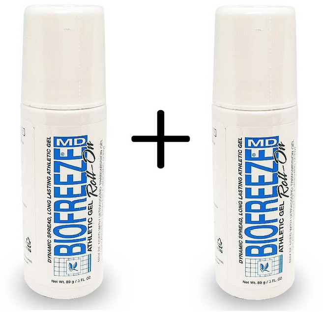 바이오프리즈 3oz 89g 롤형 스틱형 바르는 파스 근육통, 1개입, 2개