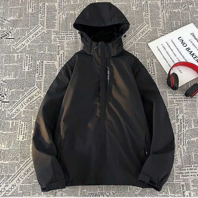 男女防風防水登山服 戶外出遊情侶休閑夾克