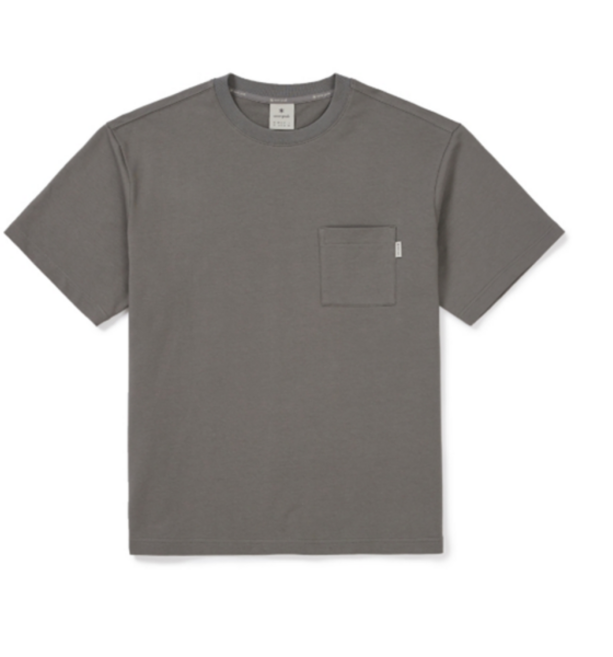 [스노우피크] 포켓 반팔 티셔츠 BB S24FUFTS14 DK LE BK