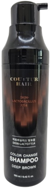 꾸띄르샴푸 시즌4 스킨락토7714 새치 염색 샴푸, 1개, 190ml