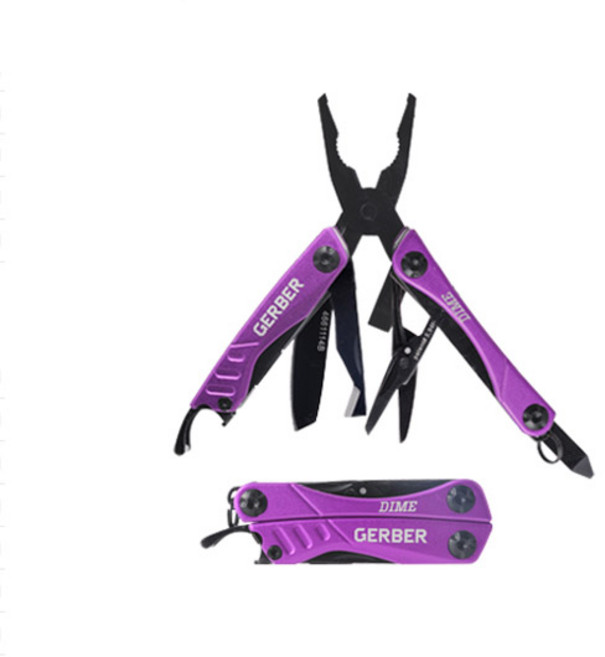 거버 멀티툴 다임 마이크로 툴 (3색상), 레드, 1개