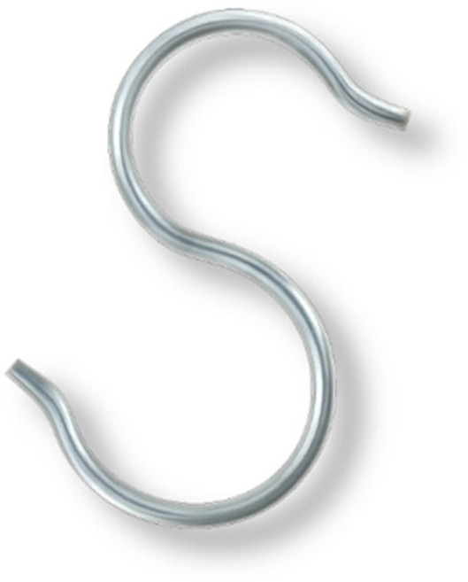 S자고리 다용도걸이 아연도금 국내생산, 100개, 실버