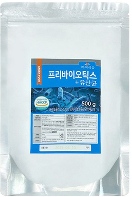 프리바이오틱스 유산균 프리바이오틱스가루 프락토올리고당 분말 대용량 500g, 1개