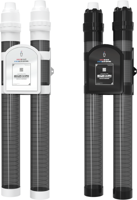 커플 BLACK 세모금컵디스펜서, 블랙, 1개