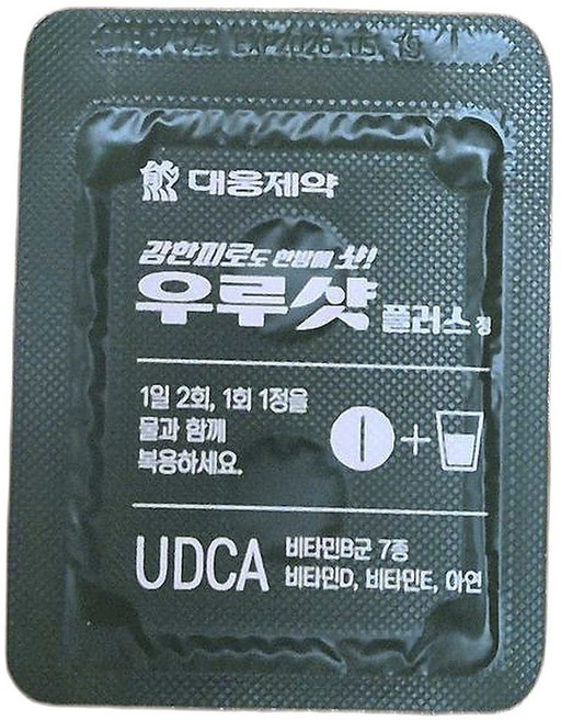 피로 회복 도움 멀티비타민 비타민B 함유 우루샷 플러스 건강 보조 식품 64정 1개