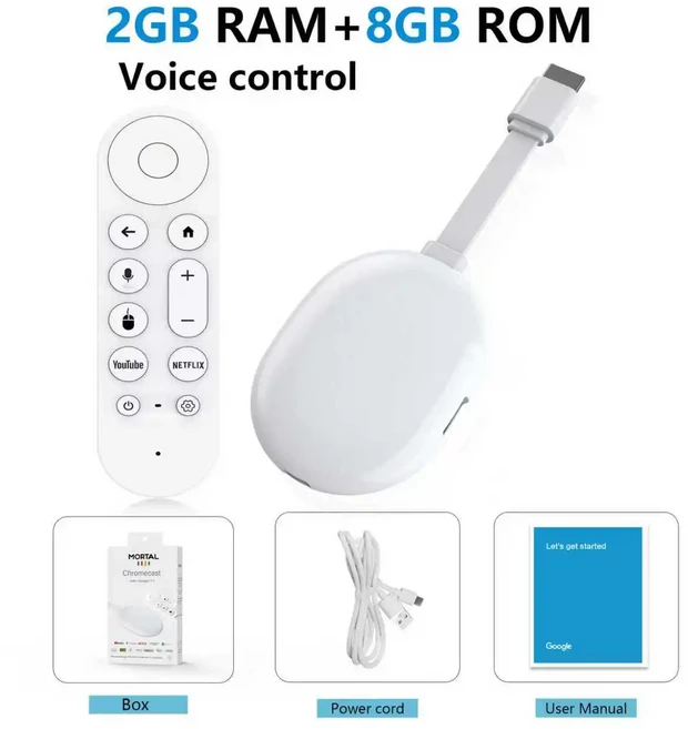 글로벌 버전 안드로이드 14.0 Mortal TV Stick Q2 Ultra BT5.X WIFI6 스트리밍 무선 HDMI 다국어 Rockchip, 02 Q2Ultra 2G8GVoice, 01 China Mainland
