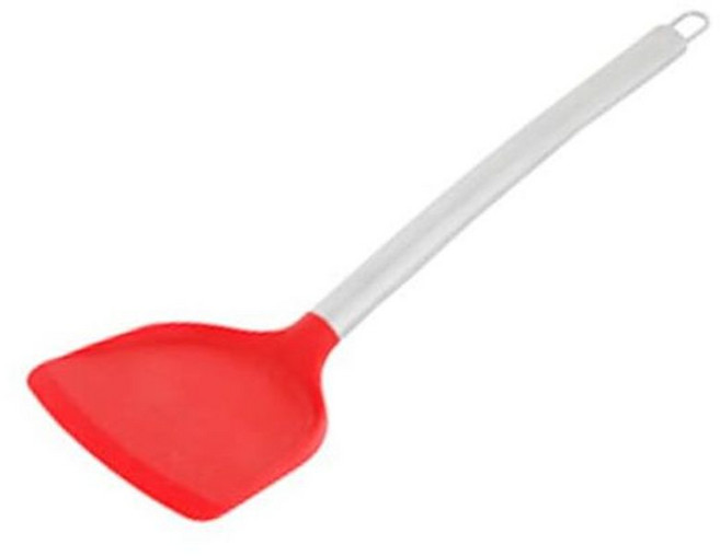 키친프리 뒤집개 생선 실리콘 뒤집게 뒤지개 34cm, 1개