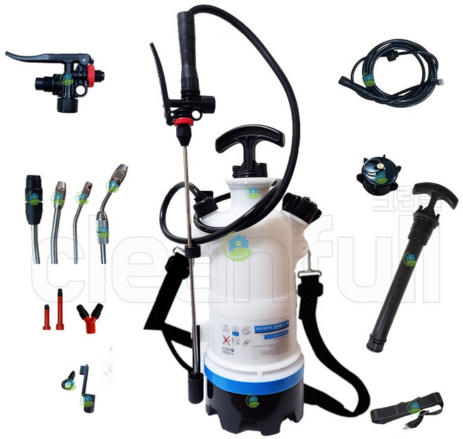 [크린풀] 정품 태환산업 크로바 분무기 AS 서비스 부속품/부품 대량구매환영 (압축분무기 배터리 충전식 압축식 겸용 왕복식), 짧은노즐대/P-1노즐대(1L-2L), 1개