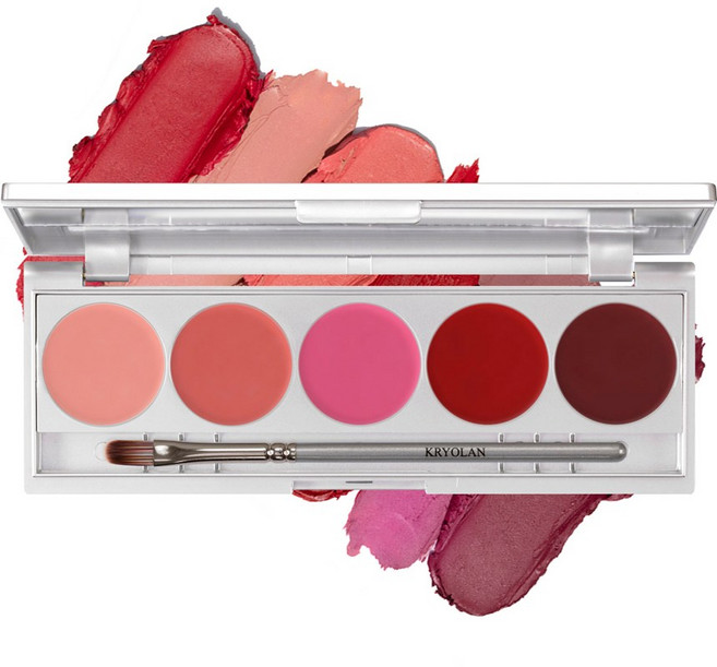 크리오란 아티스트 멀티 립 루즈 팔레트 5색, 1개
