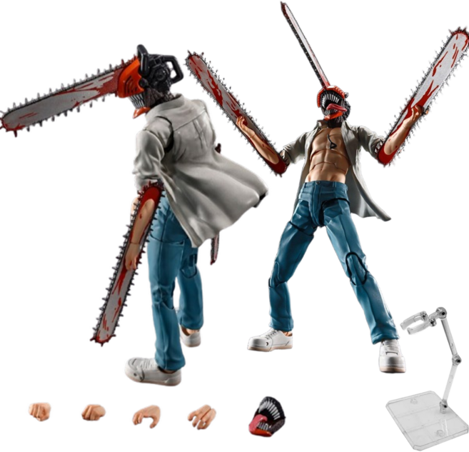 S.H.피규아트 극장판 체인소 맨 레제편 덴지 프라홈액션베이스 2687258, 1개