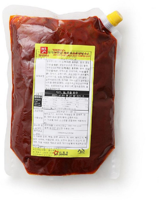 아워홈 제육볶음용양념소스, 6개, 2kg