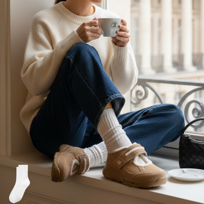 뉴발란스 윈터 브리즈 겨울 방환화 양털 슬리퍼