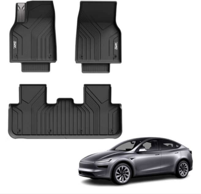 테슬라 모델Y 주니퍼 3W 에코라이너 TPE 카매트 자동차매트 1열+2열, 3W매트+(보조라이너 미포함), 테슬라 모델Y 주니퍼(2025.04~)