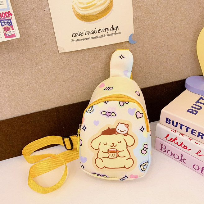 산리오 오로라 캐릭터 유아 미니 슬링백 어린이 크로스백