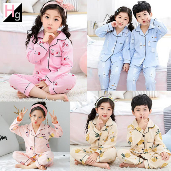 헬로가든 꿀잠 잠옷(긴팔)