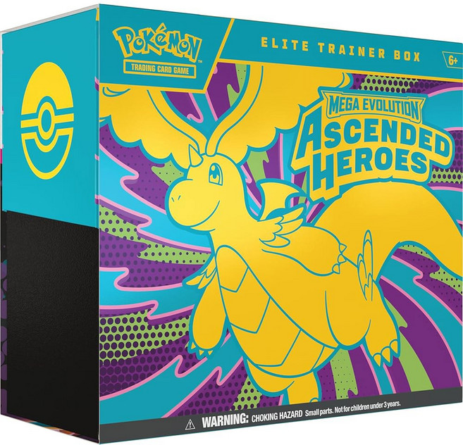POK MON TCG: MEGA EVOLUTION U2014ASCENDED HEROES 엘리트 박스 트레이너