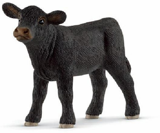 Schleich 슐라이히 13880 [Farm World시리즈 블랙앵거스 소(새끼)], 단일, 1개