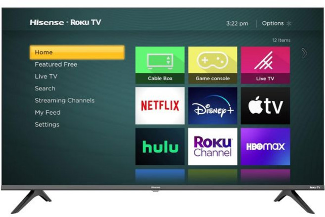 구글 어시스턴트 및 알렉사 호환성을 갖춘 하이센스 32인치 클래스 H4 시리즈 LED Roku 스마트 TV32H4G 2021 모델, 32-Inch, 1개