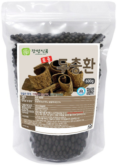 [장명식품] 두충환 볶은 두충, 600g, 1개