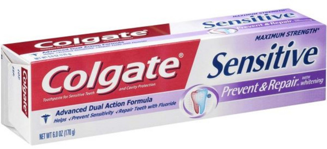 콜게이트 민감 복구 치약 미백 6온스 (6개 묶음), 170g