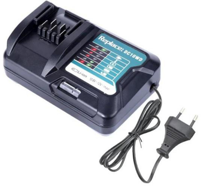 마키타 리튬 이온 배터리 충전기 DC10wd 10.8V 12V BL1016 DC10sb, 1개