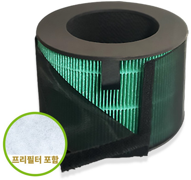 우리비즈 LG 퓨리케어 오브제컬렉션 에어로타워 에어로퍼니처 호환 공기청정기 필터 AS062PWHAR AS062PWHAT FS063PSDA 프리필터, LG 에어로타워 호환 헤파13 필터