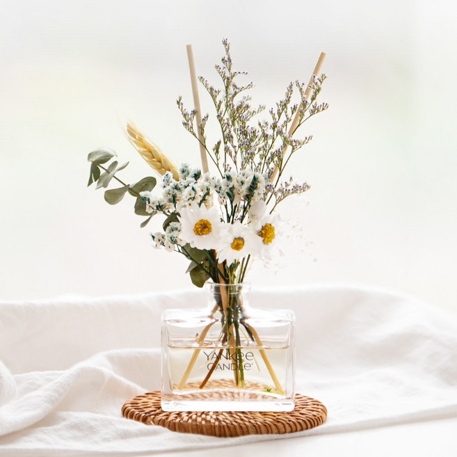 양키캔들 디퓨저 35 mL 드라이 플라워 디퓨저 스틱 선물상자, 06 핑크 샌드, 01 라벤더 그라스, 1개