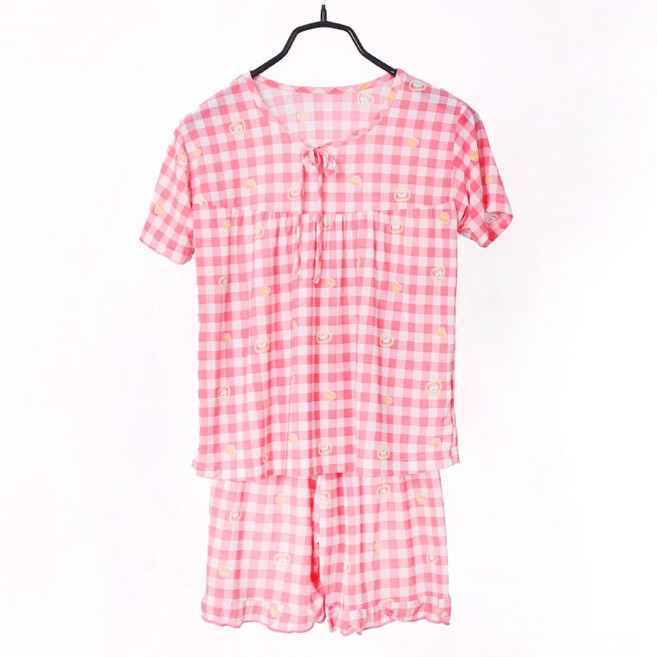 23SS 폭스 냉감 캐릭터 리본 반팔 잠옷세트 여아동용