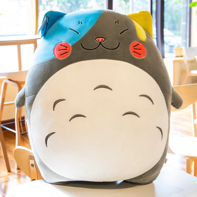 토토로 인형 대형모찌인형 캐릭터인형 안고자는 수면애착쿠션 30CM 40CM 50CM 70CM 90CM, 03, 1개