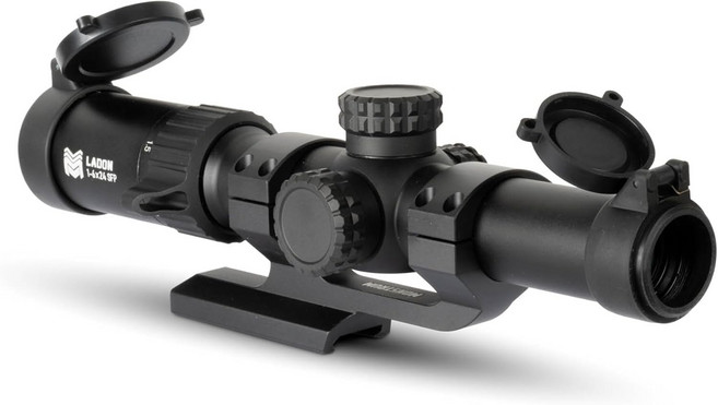 몬스터럼 라돈 1-6x SFP LPVO 소총 스코프, CM8 Reticle, Black