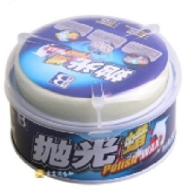 拋光蠟 附海綿 保護蠟 汽車美容用品, 1個