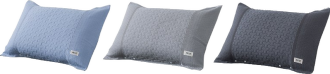 簡約生活 卡扣枕頭巾