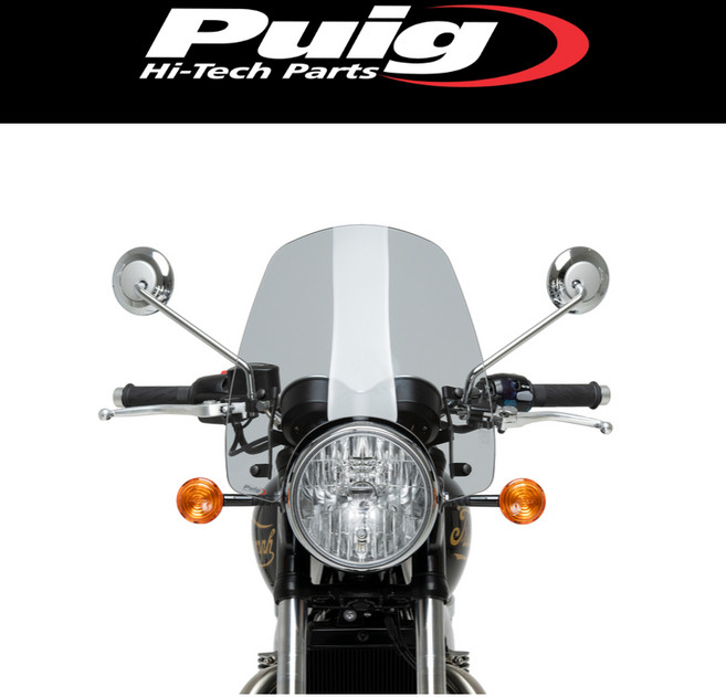 [PUIG 22454] TRIUMPH BONNEVILLE T120 / T120 BLCAK (21-) 투어링 스크린, 22454H(스모크)