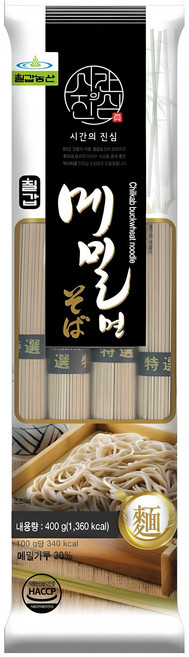 칠갑농산 메밀면, 400g, 1개
