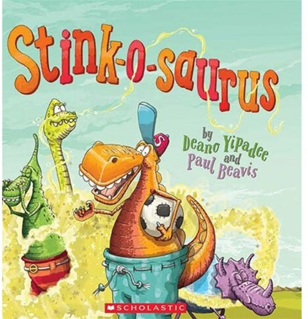 Stink-o-saurus : with StoryPlus, Scholastic