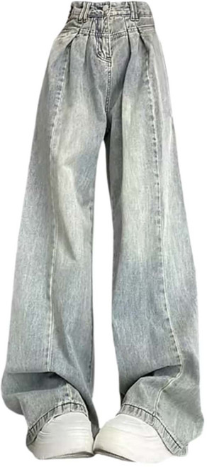 EZSTYLE 復古垂感牛仔褲