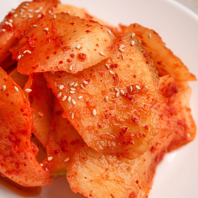 국산 경상도 비지미 석박지 김치, 1개, 2kg