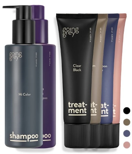 (고잉그레이) 첫경험 SET, 하이컬러보색샴푸, 머쉬룸브라운, 1개 - 쿠팡