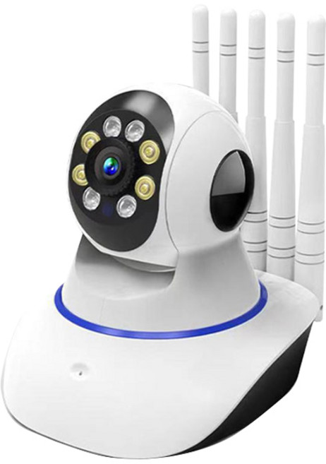 有看頭 360度大廣角5G雙頻監視器【400萬廣角高畫質 日夜全彩旋轉追蹤】Yoosee無線WIFI6攝影機, 1個, 5G廣角監視器 送5米延長線