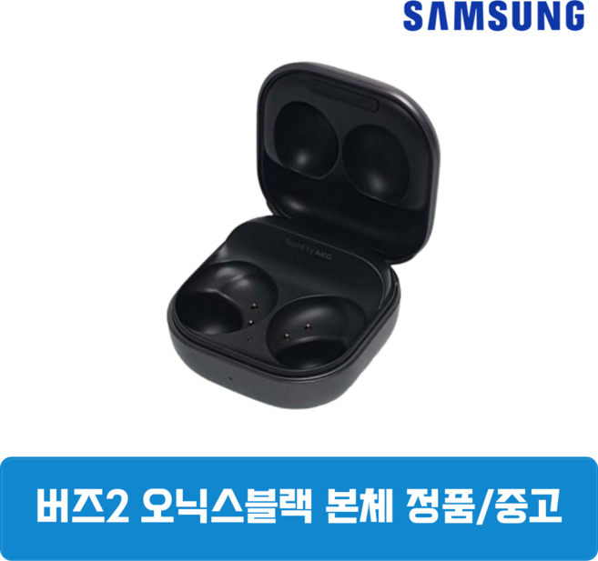 새상품급 성 버즈2 그라파이트 본체 충전기 케이스 낱개 단품 중고 블랙, 오닉스 블랙, 삼성 갤럭시 버즈2 본체 충전기 SM-R177