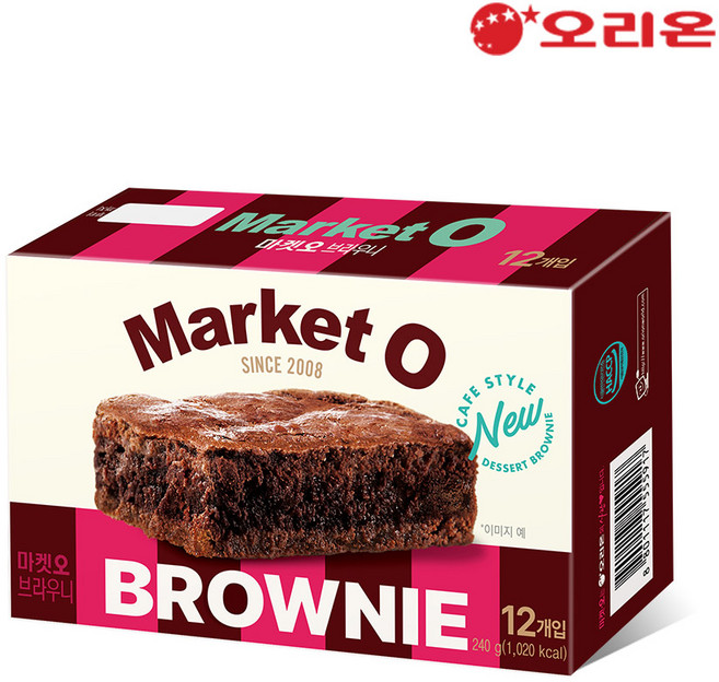 오리온 마켓오 브라우니 240g, 1개