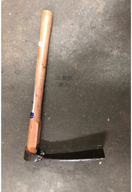 工具家達人 台灣製 西滿鐵店 掘仔 掘 強度高 硬度夠 鋤頭 整地 鏟地 園藝工具 附柄, 1個