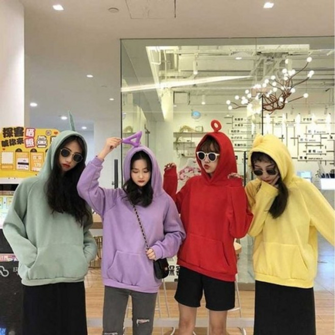 클래식 핵인싸템 텔레토비 후디 4color 릴렉스핏 M 2XL 보라돌이 뚜비 나나뽀 텔레토비후드티