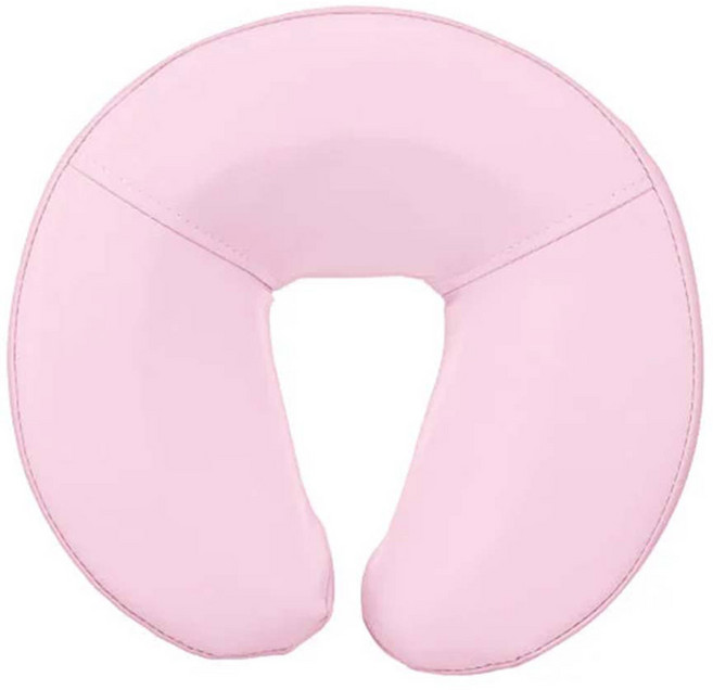 세븐뷰티 마사지베개 모음, U자형 얼굴베개(대)_핑크, 1개