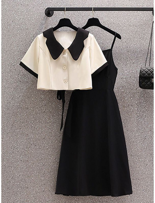 넬리 슈이 자켓 투피스 SET NB2OP015