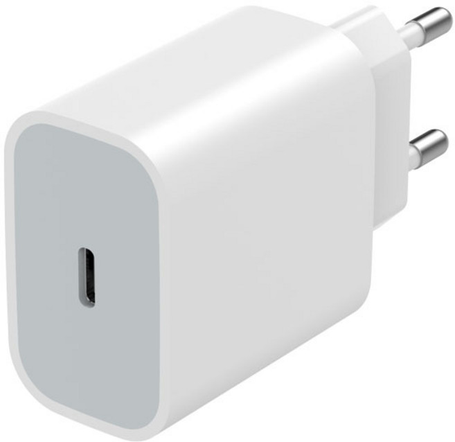 laderive c타입 PD3.0 풀 호환 20W고속 충전기, 1개, 흰색