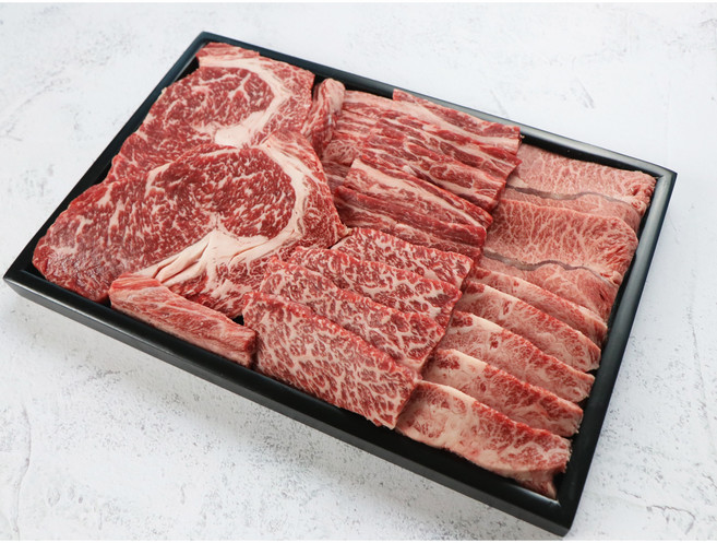 시골장터 투뿔 한우 구이 선물세트 3호 900g(등심300g+갈비300g+특수300g), 1세트