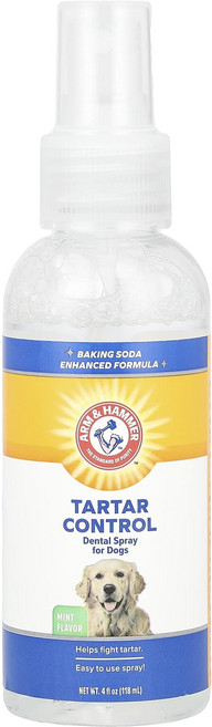 Arm & Hammer tartar Control 반려견용 덴탈 스프레이 민트 118ml(4fl oz), ArmHammertartarControl반려견용덴탈스프, 1개, 118ml