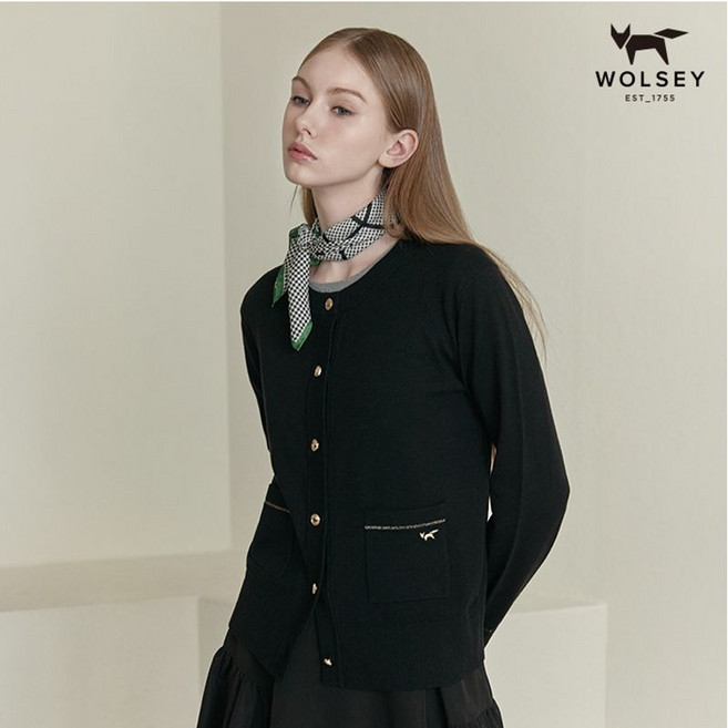 울시 여성 UV차단가디건 블랙 APWSCD25S54WBK
